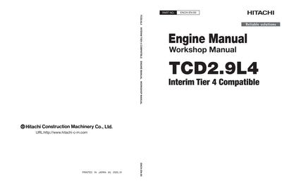 Hitachi TCD2.9L4 Engine Manual Download