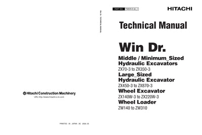 Hitachi Win Dr. Technical Manual Download
