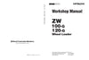 Hitachi ZW100-G ZW120-G Wheel Loader Complete Service Manual Download