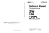 Hitachi ZW180 ZW180PL Wheel Loader Service Manual Download