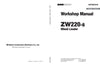 Hitachi ZW220-6 Wheel Loader Workshop Service Manual Pdf
