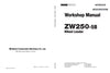 Hitachi ZW250-5B Wheel Loader Complete Service Manual Download