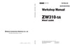Hitachi ZW310-5A Wheel Loader Complete Service Manual Download