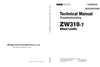 Hitachi ZW310-7 Wheel Loader Complete Service Manual Download