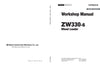 Hitachi ZW330-6 Wheel Loader Complete Service Manual Download