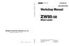 Hitachi ZW80-5B Wheel Loader Complete Service Manual Download