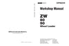 Hitachi ZW80 ZW90 Wheel Loader Complete Service Manual Download
