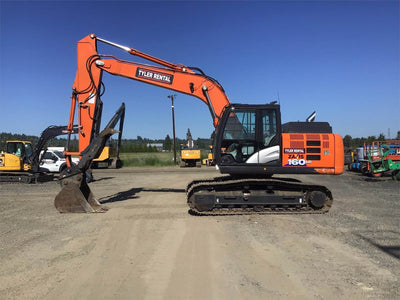 Hitachi ZX160LC-6N Excavator Parts Manual