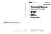 Hitachi ZW250-6 Wheel Loader Service Manual Download