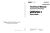 Hitachi ZW250-7 Wheel Loader Complete Service Manual Download