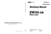 Hitachi ZW30-5B Wheel Loader Complete Service Manual Download