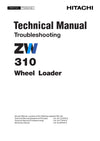 Hitachi ZW310 Wheel Loader Service Manual 