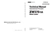 Hitachi ZW370-5A Wheel Loader Complete Service Manual 