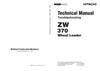 Hitachi ZW370 Wheel Loader Complete Service Manual 