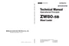 Hitachi ZW80-5B Wheel Loader Complete Service Manual Download