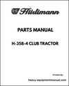 Hurlimann H-358-4 Club Tractor Parts Manual - Pdf Download