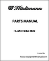 Hurlimann H-361 Tractor Parts Manual - Pdf Download