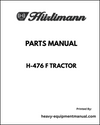 Hurlimann H-476 F Tractor Parts Manual - Pdf Download
