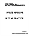 Hurlimann H 75 XF Tractor Parts Manual - Pdf Download
