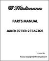 Hurlimann Joker 70 Tier 2 Tractor Parts Manual - Pdf Download