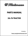 Hurlimann XA-76 Tractor Parts Manual