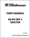 Hurlimann XB 105 Tier 3 Tractor Parts Manual - Pdf Download