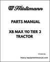 Hurlimann XB MAX 110 Tier 3 Tractor Parts Manual - Pdf Download