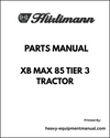 Hurlimann XB MAX 85 Tier 3 Tractor Parts Manual - Pdf Download