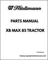 Hurlimann XB MAX 85 Tractor Parts Manual - Pdf Download