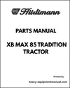 Hurlimann XB MAX 85 Tradition Tractor Parts Manual - Pdf Download