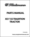 Hurlimann XE F 55 Tradition Tractor Parts Manual - Pdf Download