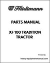 Hurlimann XF 100 Tradition Tractor Parts Manual - Pdf Download