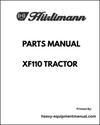 Hurlimann XF110 Tractor Parts Manual - Pdf Download