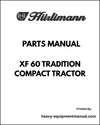 Hurlimann XF 60 Tradition Compact Tractor Parts Manual - Pdf Download
