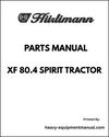 Hurlimann XF 80.4 SPIRIT Tractor Parts Manual - Pdf Download