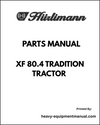 Hurlimann XF 80.4 Tradition Tractor Parts Manual - Pdf Download