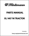 Hurlimann XL 140 T4i Tractor Parts Manual - Pdf Download