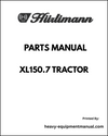 Hurlimann XL150.7 Tractor Parts Manual - Pdf Download