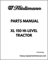 Hurlimann XL 150 Hi-level Tractor Parts Manual - Pdf Download