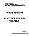Hurlimann XL 155 DCR Tier 3 4V Tractor Parts Manual - Pdf Download
