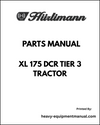 Hurlimann XL 175 DCR Tier 3 Tractor Parts Manual - Pdf Download