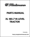 Hurlimann XL 180.7 Hi-level Tractor Parts Manual - Pdf Download