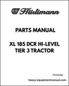 Hurlimann XL 185 DCR Hi-level Tier 3 Tractor Parts Manual - Pdf Download