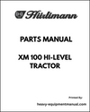 Hurlimann XM 100 Hi-level Tractor Parts Manual - Pdf Download