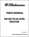 Hurlimann XM 100 T4i Hi-level Tractor Parts Manual - Pdf Download