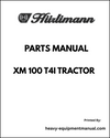 Hurlimann XM 100 T4i Tractor Parts Manual - Pdf Download