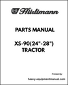 Hurlimann XS-90(24"-28") Tractor Parts Manual - Pdf Download