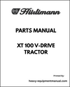 Hurlimann XT 100 V-drive Tractor Parts Manual - Pdf Download