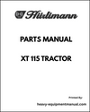 Hurlimann XT 115 Tractor Parts Manual - Pdf Download