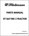 Hurlimann XT 160 Tier 3 Tractor Parts Manual - Pdf Download